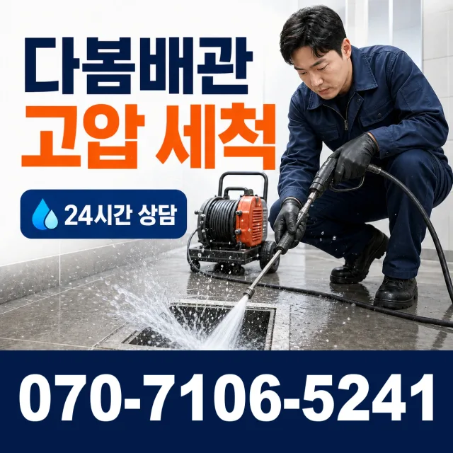 충남 공주시 수반골길 배관고압세척 상담 이미지 4